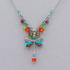 Firefly Dragonfly with Dangles Necklace