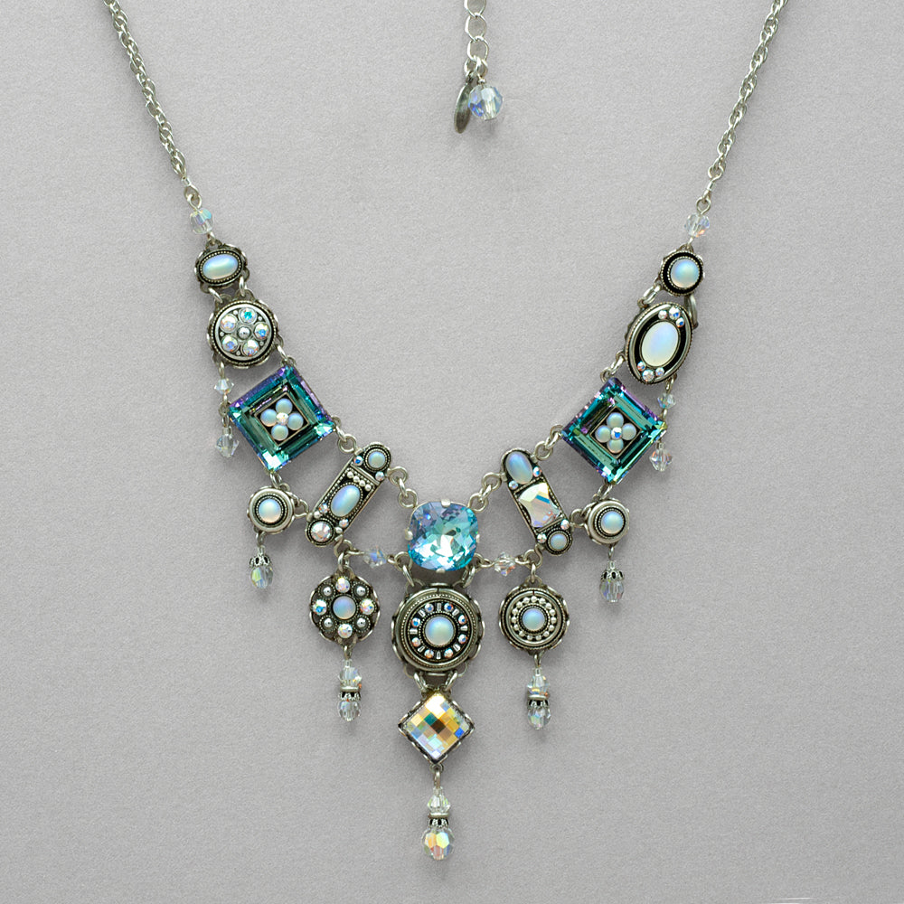 Firefly La Dolce Vita Elaborate Necklace - Snow
