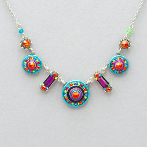 Firefly La Dolce Vita Petite Circle Necklace