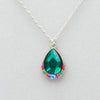 Firefly Simple Drop Wide Pendant Necklace