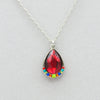 Firefly Simple Drop Wide Pendant Necklace