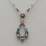 Firefly Oval Hoop Pendant