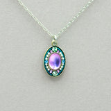 Firefly Moonlight Single Oval Necklace