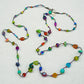 Firefly Silk Thread Long Necklace - Multicolor