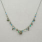 Firefly Charmed Ocean Light Necklace - Aqua