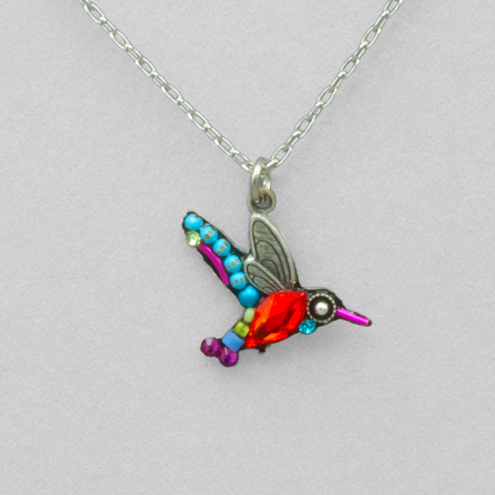 Firefly Hummingbird Pendant - Multicolor