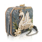 Mary Frances Swan Princess Shoulder Handbag
