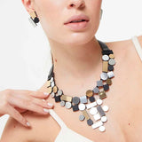 Iskin Sisters Bauhaus V Necklace