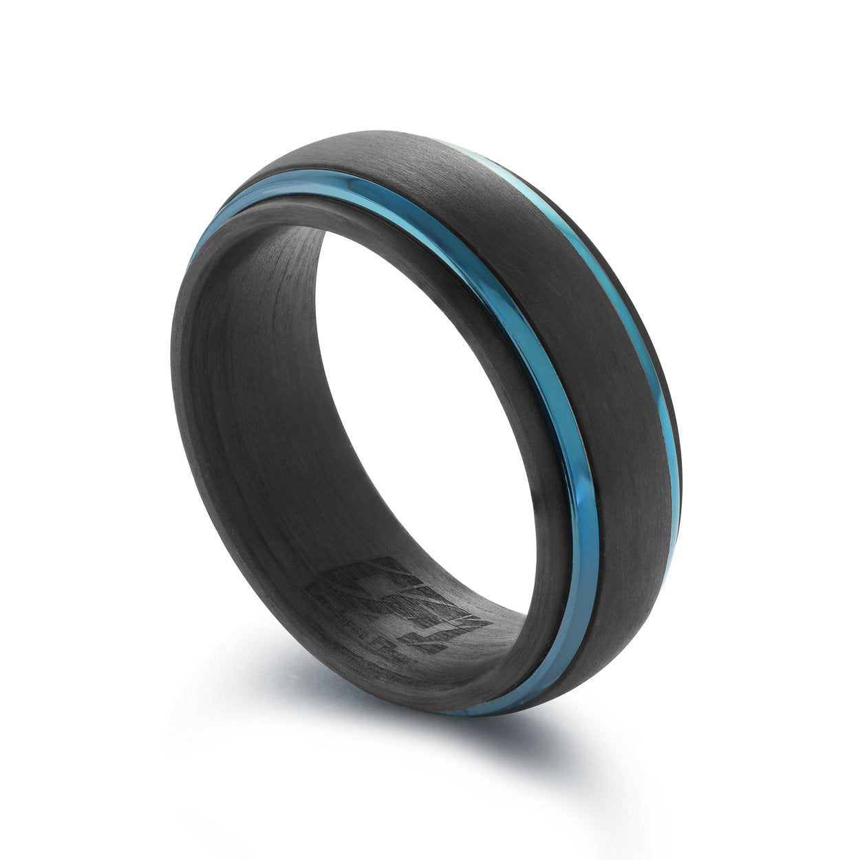 Italgem Carbon-Fiber with Blue IP Ring