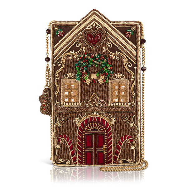 Mary Frances Candy Cottage Crossbody Phone Bag