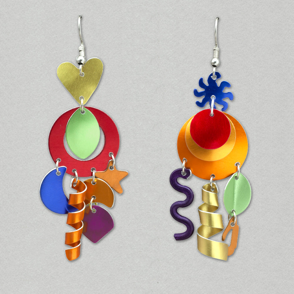 Sylvi Harwin Asymmetric Earrings South Seas