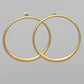 Maria Rzewuska Gold Vermeil Lateral Hoop Earring