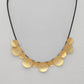 Maria Rzewuska Gold Vermeil Coin Beaded Necklace