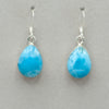 Larimar Teardrop Dangle Earrings