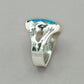 Jim Kelly Turquoise and Sterling Silver Ring