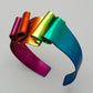 Sylvi Harwin Folded Aluminum Cuff Bracelet