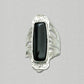Jim Kelly Absolute Black Jade Sterling Silver Ring