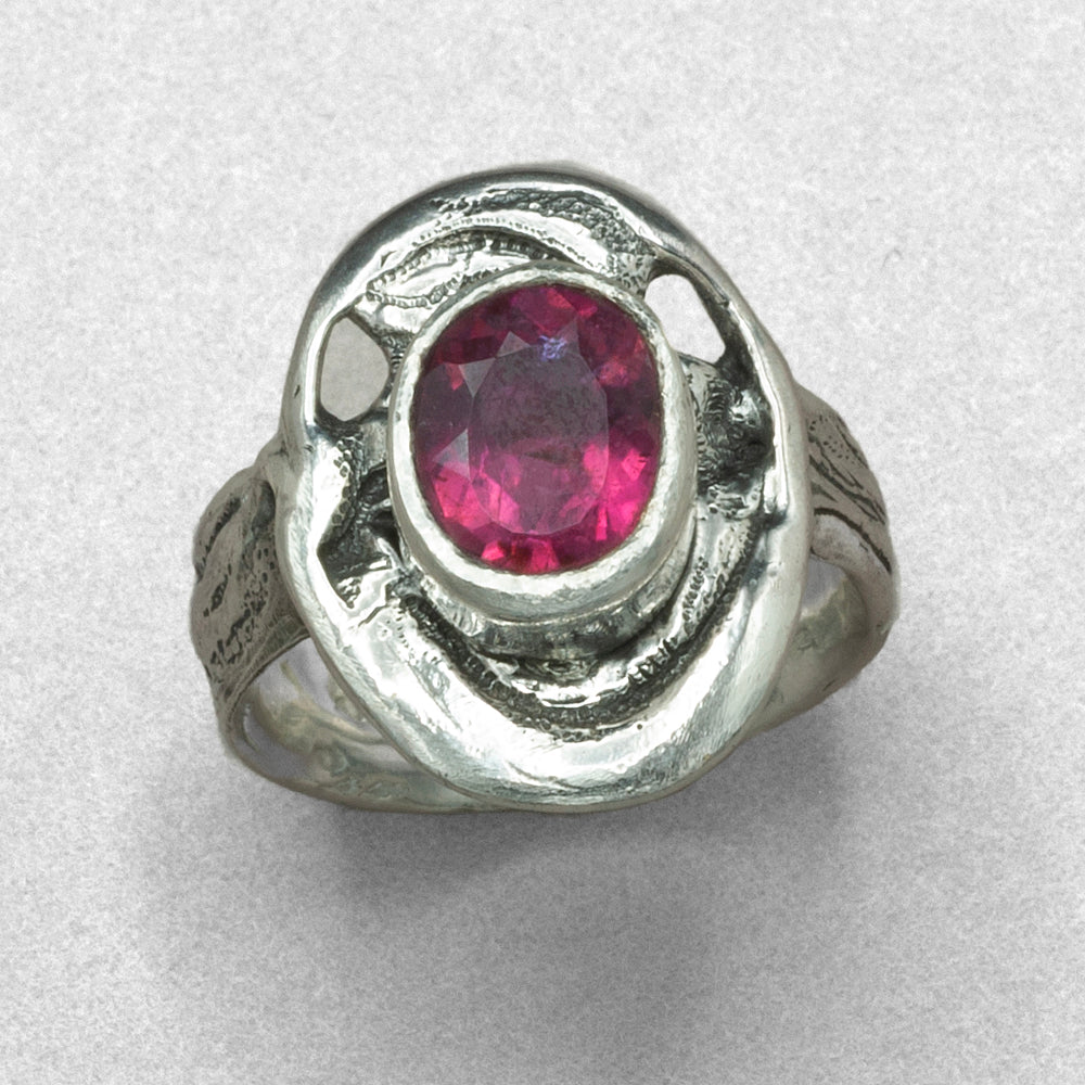 Jim Kelly Pink Tourmaline Ring