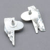 Kingman Turquoise Erosion Earrings