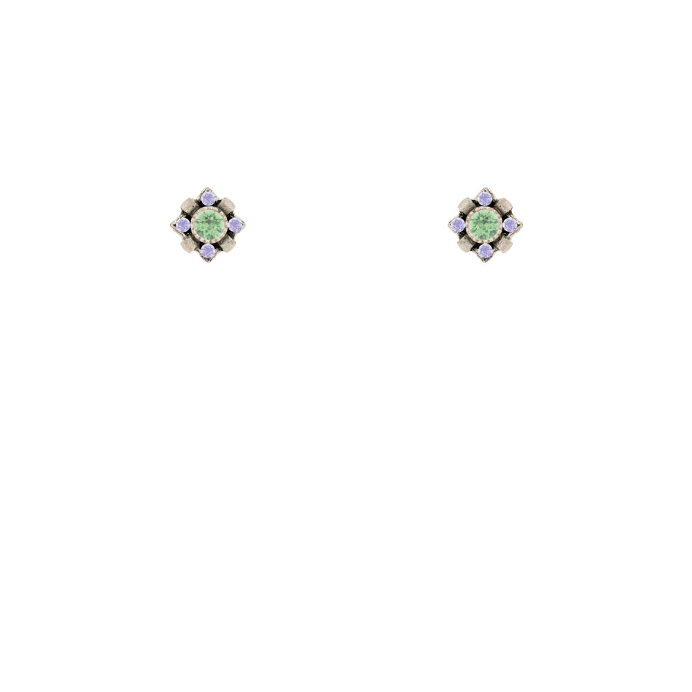 Firefly Dulce Mini Stud Earring - Chrysolite