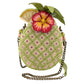 Mary Frances Pineapple Island Crossbody Handbag