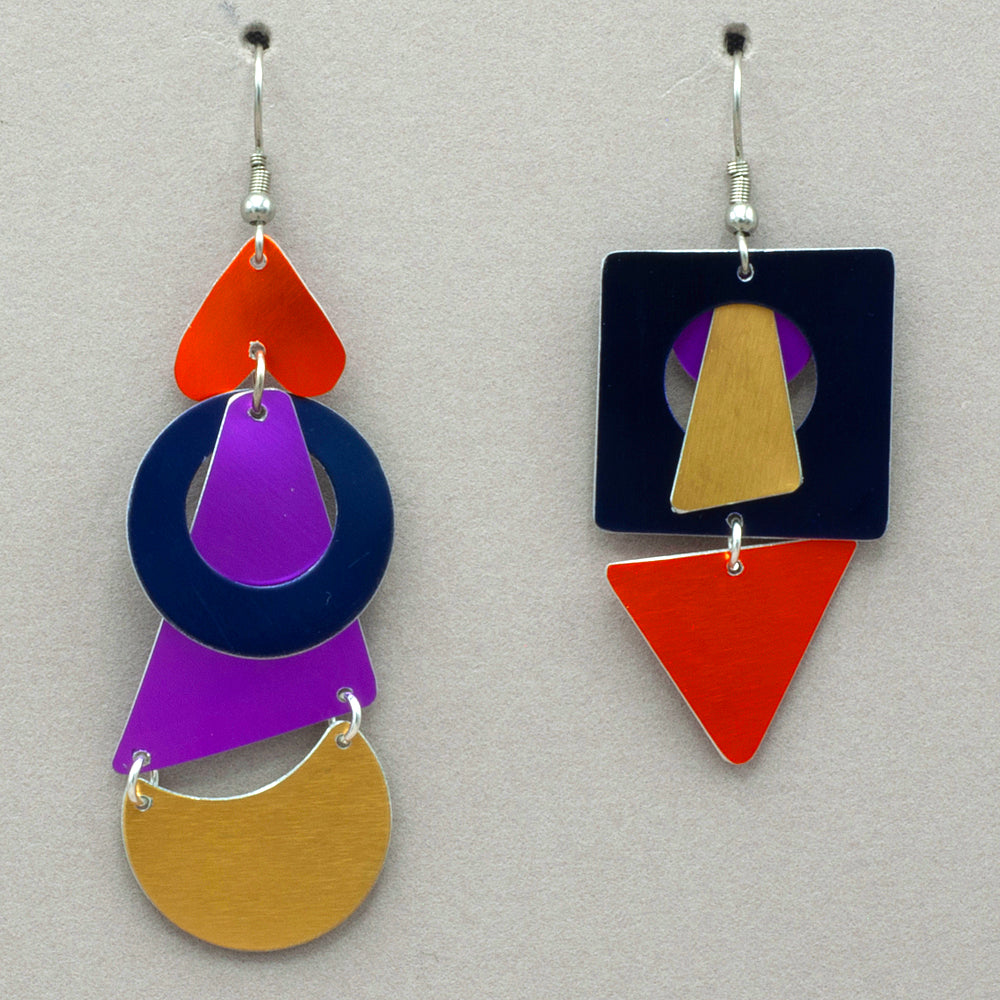Sylvi Harwin Tlascoco Asymmetric Earrings
