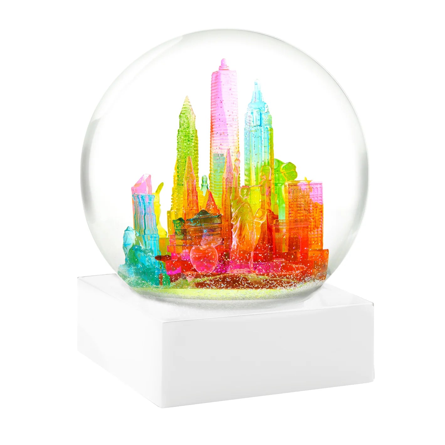 Snowglobe - NYC Rainbow