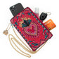 Mary Frances Pure Passion Crossbody Phone Bag