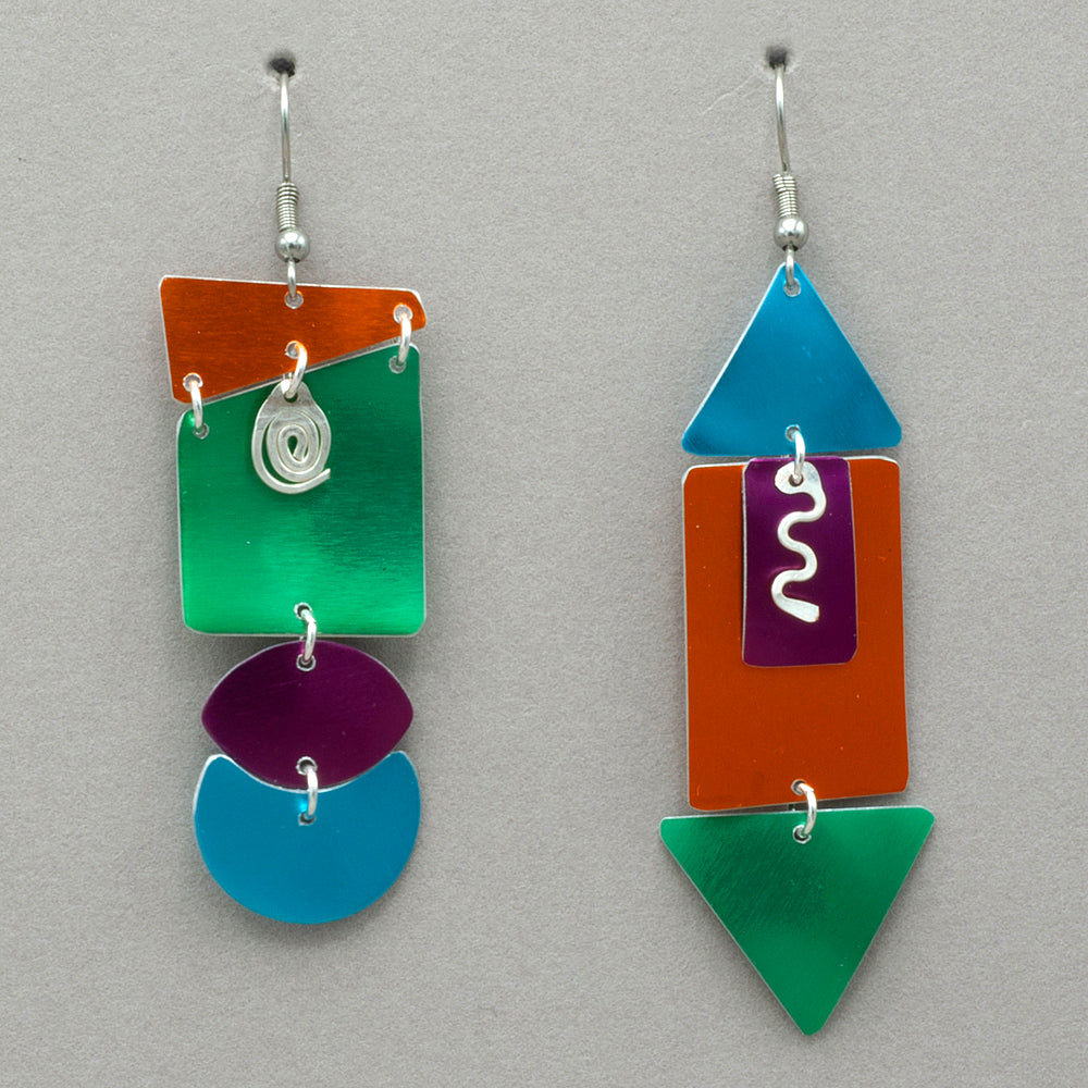 Sylvi Harwin Asymmetric Earrings