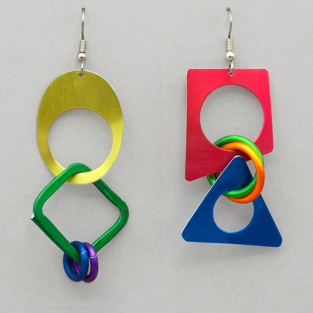 Sylvi Harwin Asymmetric Earrings - Primary