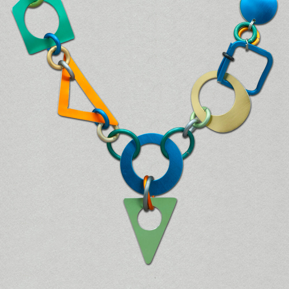 Sylvi Harwin Aluminum Necklace - Granada