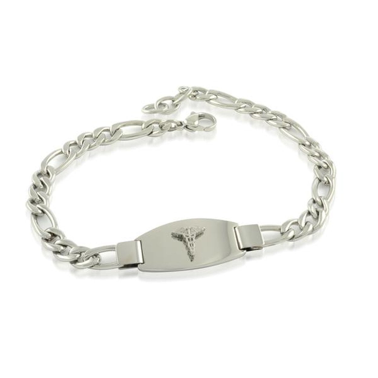 Italgem Medic Logo Stainless Steel Bracelet