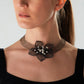 MetaLace Flower Statement Necklace