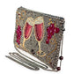 Mary Frances Wine Tasting Crossbody Phone Bag