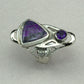Jim Kelly Sugilite with Amethyst Ring