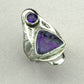 Jim Kelly Sugilite with Amethyst Ring