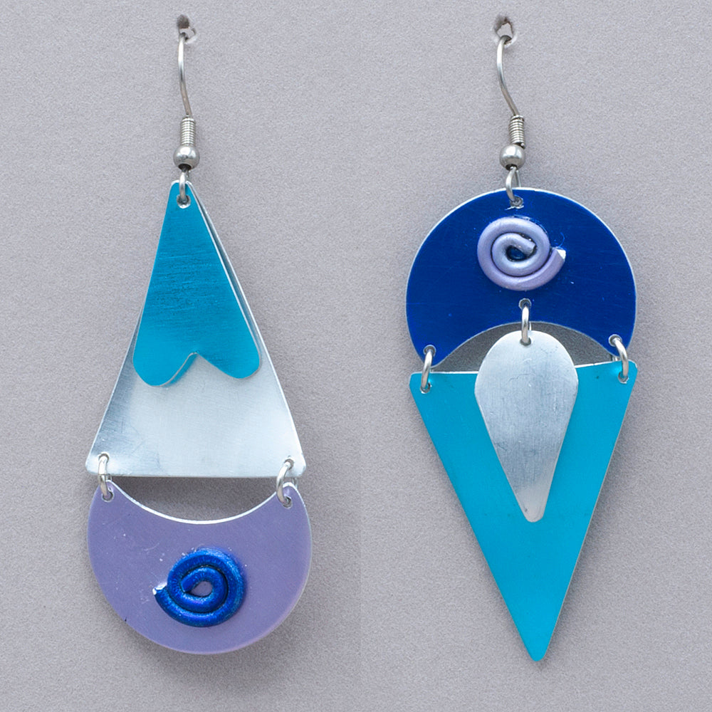 Sylvi Harwin Asymmetric Earrings