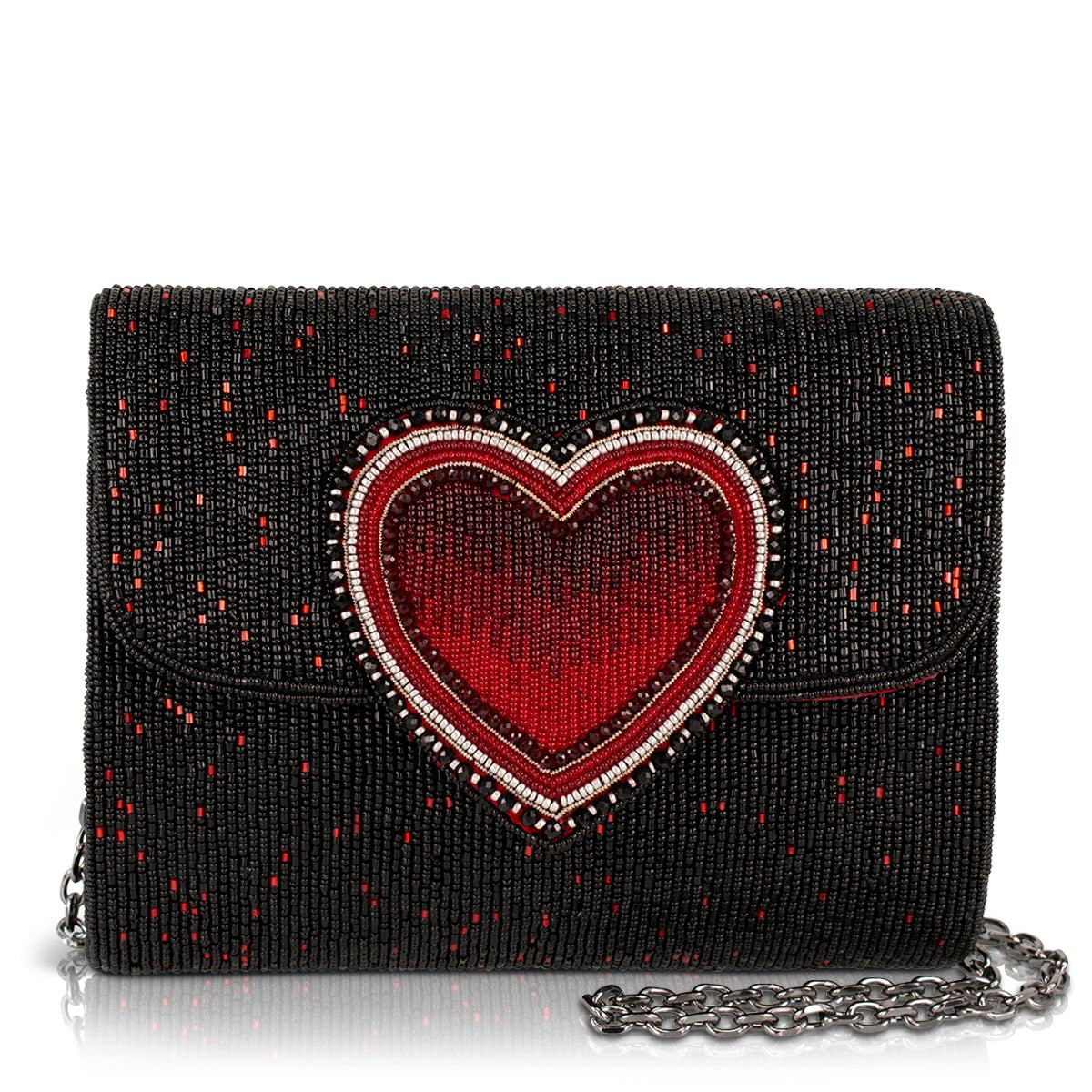 Mary Frances True Love Crossbody Handbag