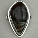 Tabra Banded Agate Charm