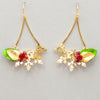 Holly Yashi Boughs Of Holly Earrings