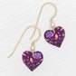 Holly Yashi Budding Heart Earrings