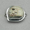 Tabra White Cat Charm