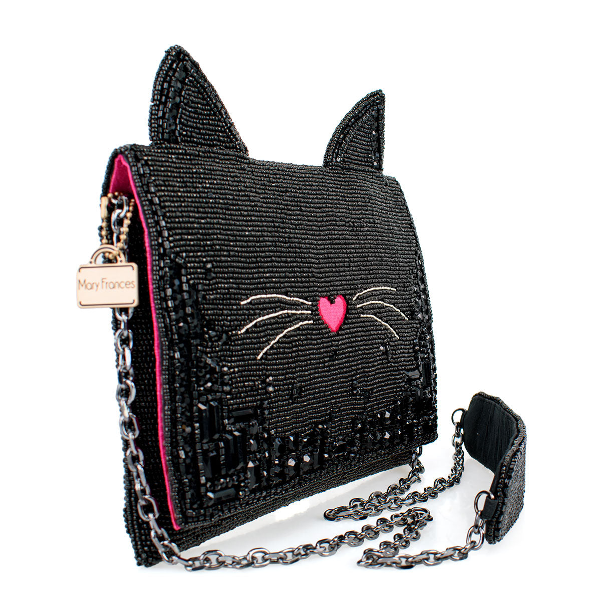 Mary Frances Kitty Couture Crossbody Handbag