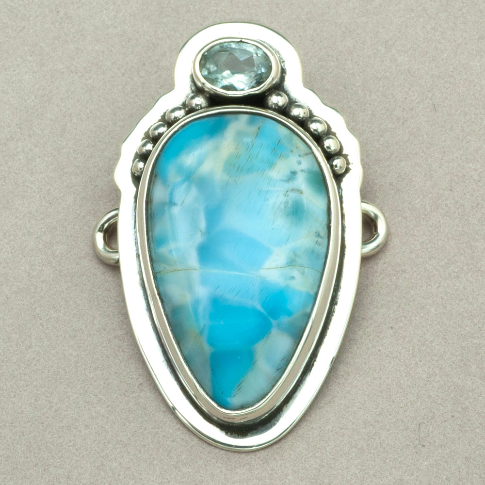 Tabra Larimar & Aquamarine Charm