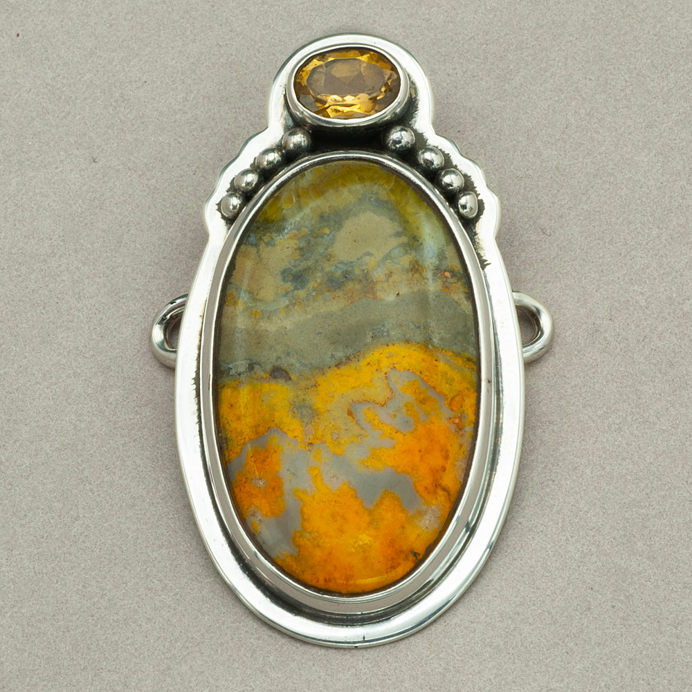Tabra Bumble Bee Jasper Charm