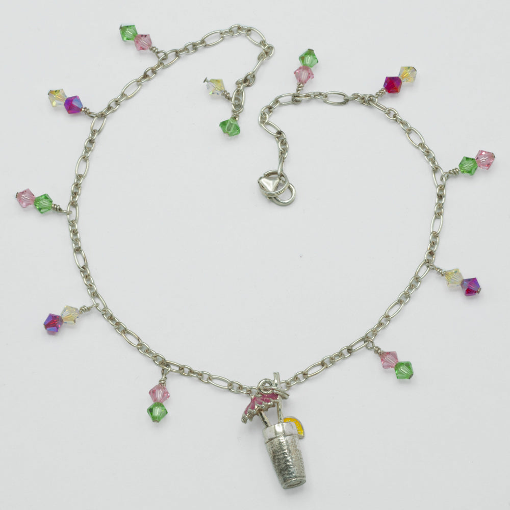 Andrea Rosenblume Umbrella Drink Charm Anklet