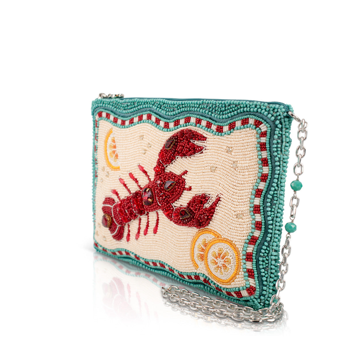 Mary Frances Crack Me Up Crossbody Handbag