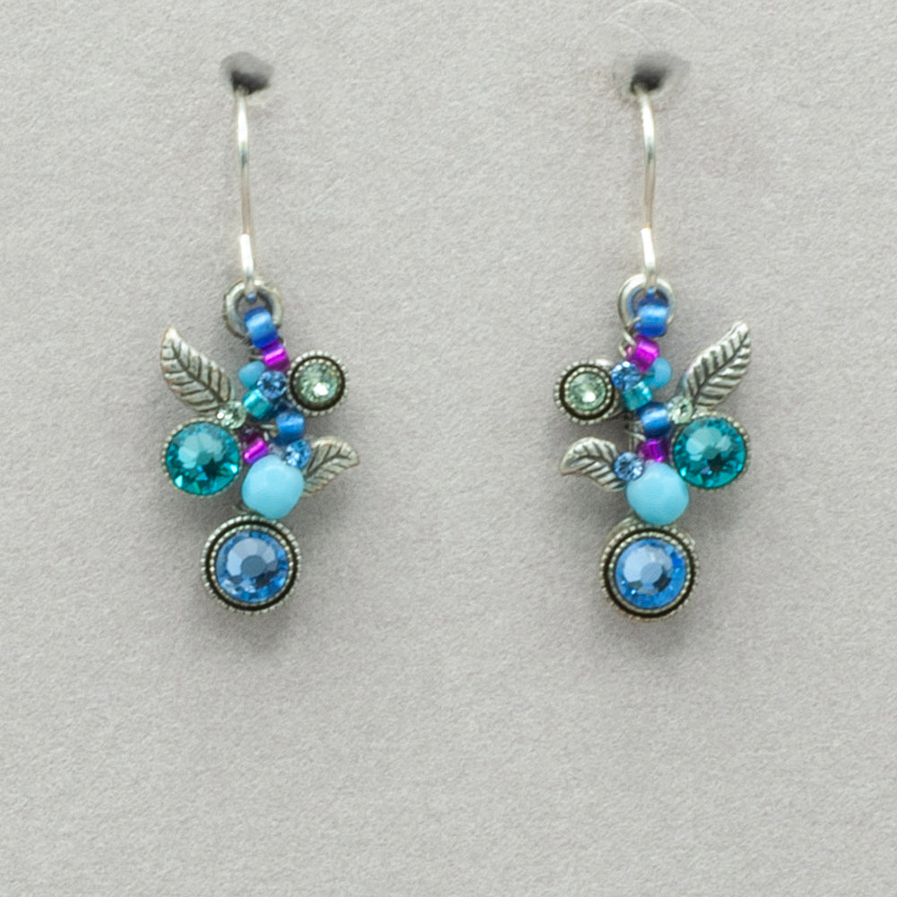 Firefly Scallop Earring - Light Blue
