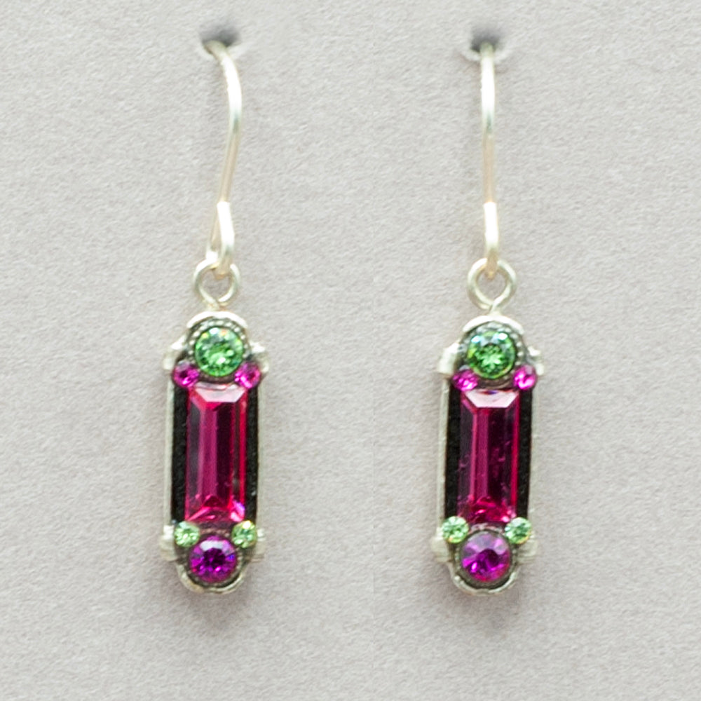 Firefly La Dolce Vita Columnar Earrings - Rose