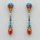 Firefly Contessa Medium Elongated Drop Post Earrings